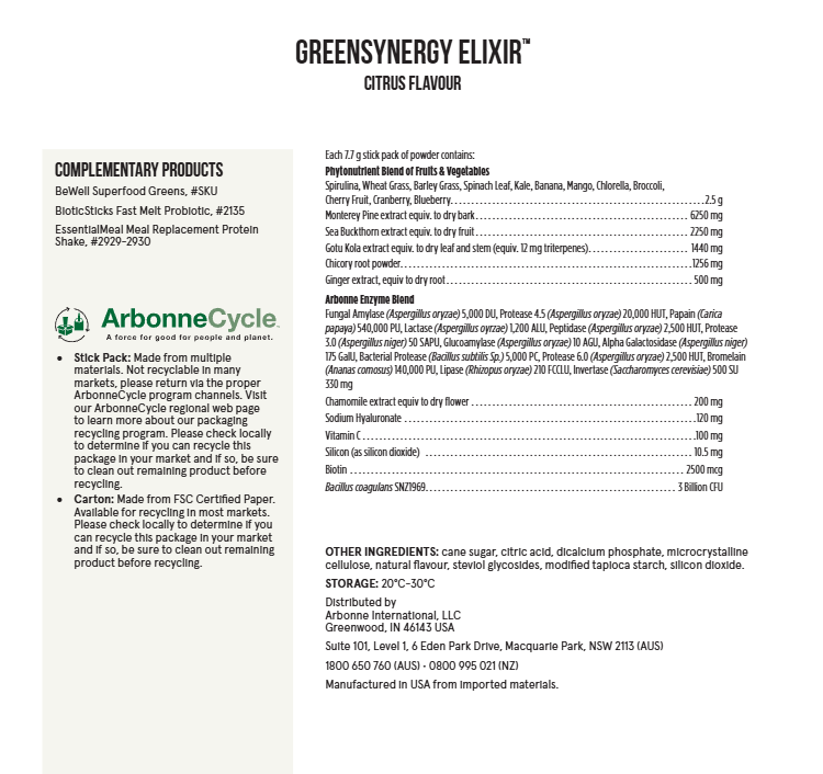 GreenSynergy Elixir™
